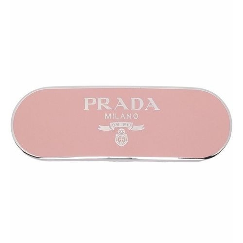 Kẹp Tóc Nữ Prada Logo-Plaque Hair Clip 1IF0222BA6F0442 Màu Hồng