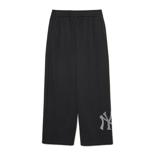 Quần Ống Rộng MLB Monogram Big Lux New York Yankees 3APTM0234-50BKS Màu Đen