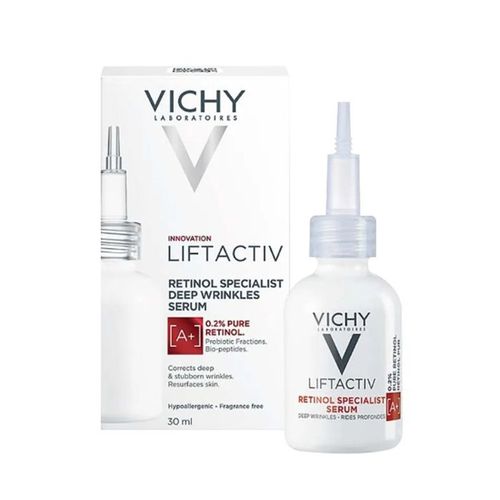 Tinh Chất Vichy Retinol Dưỡng Da Hỗ Trợ Giảm Nếp Nhăn Và Trẻ Hóa Da 30ml