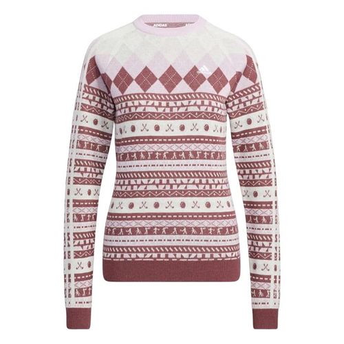 Áo Len Nữ Adidas HG8213 Màu Đỏ Trắng Size S