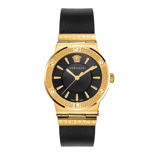Đồng Hồ Nữ Versace Greca Logo Watch VEVH00320 Màu Vàng 