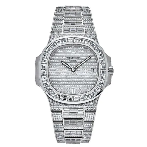 Đồng Hồ Patek Philippe Nautilus 5719/10G-010 Màu Bạc Trắng