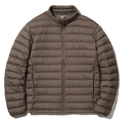 Áo Khoác Lông Vũ Nam Uniqlo Ultra Light Down Jacket Brown 463247-37 Màu Nâu Size XL