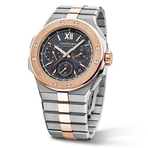 Đồng Hồ Nam Chopard Alpine Eagle Xl Chrono 298609-6001 Màu Demi (Vàng Hồng – Bạc)