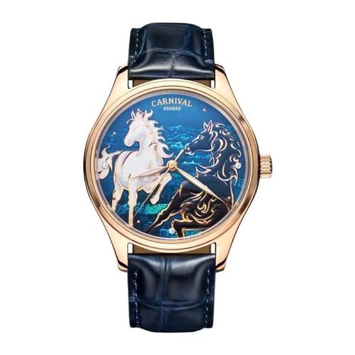 Đồng Hồ Nam I&W Carnival Song Mã Limited Gen 2 CNV515G3 Màu Đen Vàng Hồng