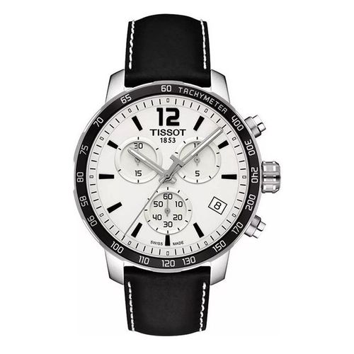 Đồng Hồ Nam Tissot Quickster T095.417.16.037.00 Watch  Màu Đen Trắng 