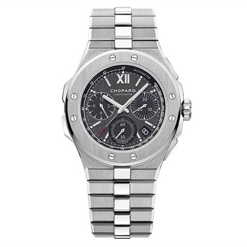 Đồng Hồ Nữ Chopard Alpine Eagle Xl Chrono 298609-3002 Màu Bạc Đen