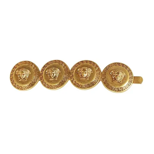 Kẹp Tóc Nữ Versace Medusa Tribute DGVG459 DJMT KOT Màu Vàng