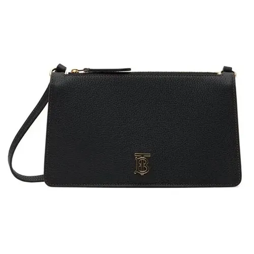 Túi Đeo Vai Nữ Burberry Mini TB Shoulder Bag Black Màu Đen