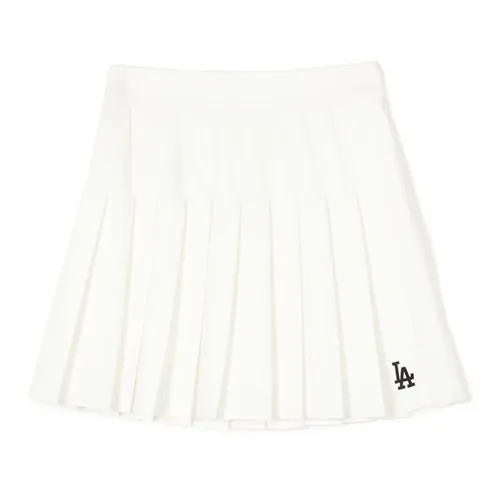 Chân Váy Xếp Ly Nữ MLB Pickleball New York Yankees Sportive Varsity Pleated Skirt 3FSKV0143-07CRS Màu Trắng Size XS