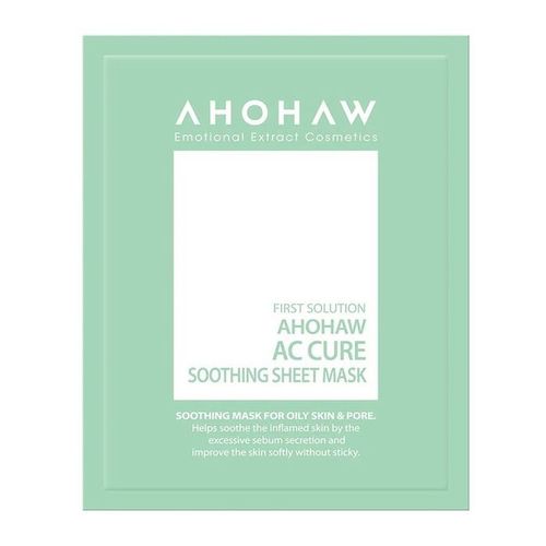 Set 5 Mặt Nạ Giấy Dành Cho Da Mụn Ahohwa AC Cure Soothing Sheet Mask