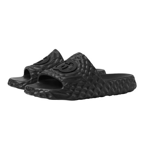 Dép Nam Gucci Men's Interlocking G Slide Sandal 770801 J8710 Màu Đen Size 44