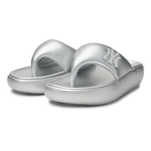 Dép Xỏ Ngón MLB Base Flip-Flop New York Yankees 3ALPBFS43-50GRS Màu Xám Size 240