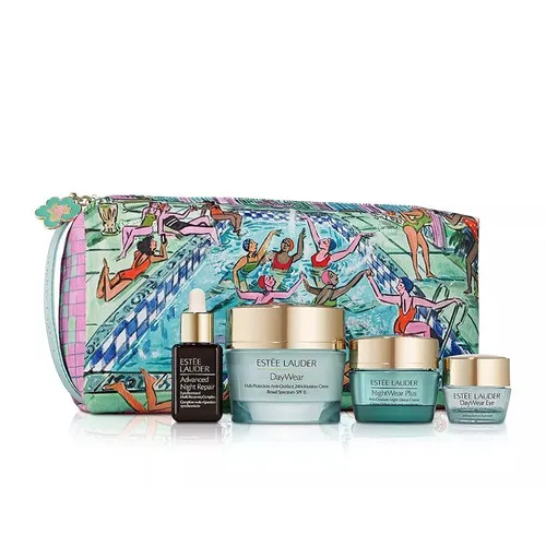 Set Dưỡng Da Estée Lauder Hydrating Routine Daywear Skincare Gift Set 5 Món