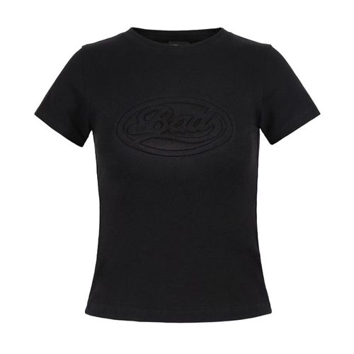 Áo Phông Nữ Badblood Oval Logo W-Tee24-028 Tshirt Màu Đen