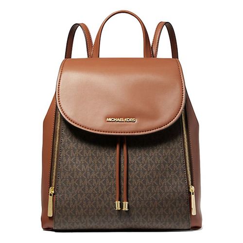 Balo Nữ Michael Kors MK  Phoebe Flap Medium Backpack Brown 35F2G8PB6B Màu Nâu