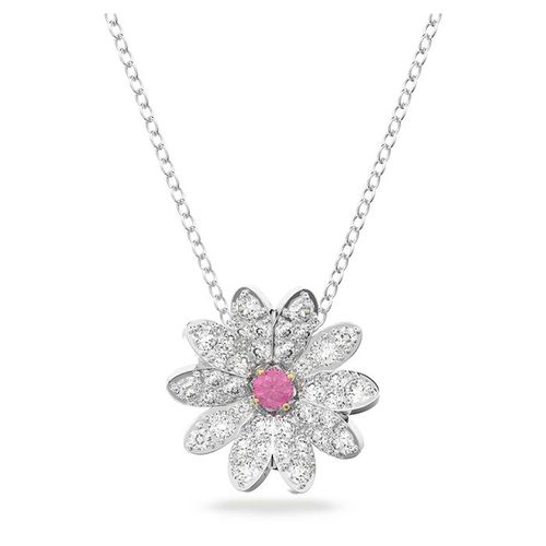 Dây Chuyền Nữ Swarovski Eternal Flower Pendant Flower, Pink, Mixed Metal Finish 5642868 Màu Bạc Hồng