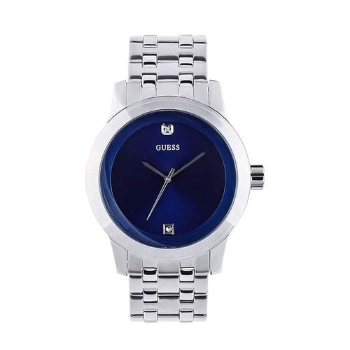 Đồng Hồ Nam Guess Diamond Dress Watch U11576G2 Màu Bạc/Xanh