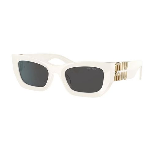 Kính Mát Nữ Miu Miu SMU09W Sunglasses Màu Trắng