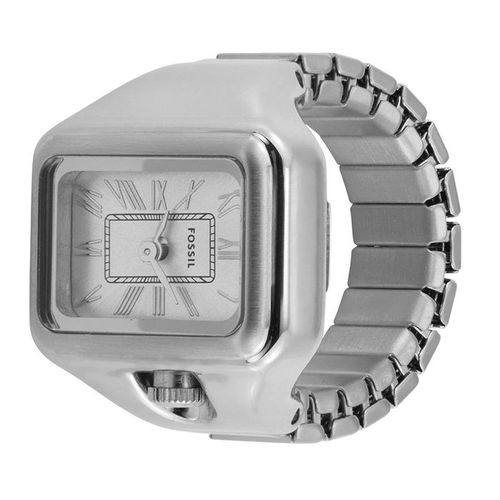 Đồng Hồ Dạng Nhẫn Nữ Fossil Raquel Watch Ring ES5344 Màu Bạc