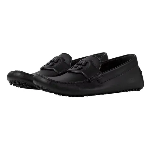 Giày Lười Nam Gucci Moccasin Interlocking G Driver 730148 1XH60 1000 Màu Đen Size 40