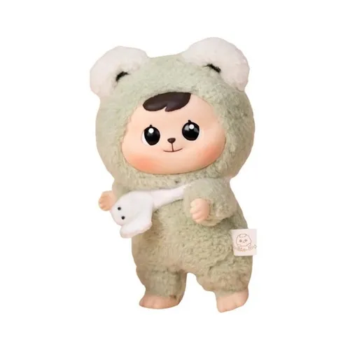 Móc Khóa CQTOYS Bao-ao Cuddle Series Plush Dolls Unopened Blind Box Màu Xanh Bơ