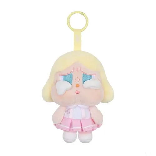 Móc Khóa Pop Mart Crybaby Sunset Concert Series-Plush Pendant Blind Box Màu Hồng Trắng