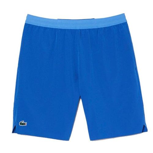 Quần Short Nam Lacoste Tennis x Novak Djokovic Taffeta GH5219 KXB Màu Xanh Blue Size 3