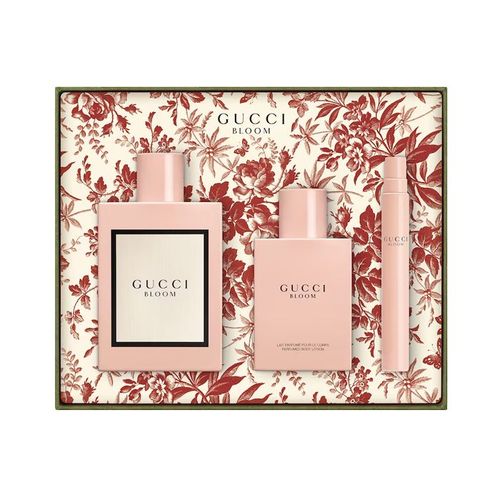 Set Nước Hoa Nữ Gucci Bloom 3pcs ( EDP 100ml + 7.4ml & Lotion Dưỡng Da 100ml)