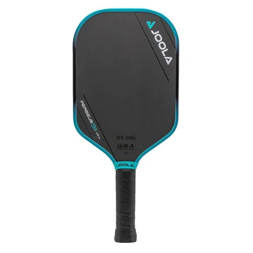 Vợt Pickleball Joola Ben Johns Perseus 3S 14mm Paddle Màu Đen/Xanh Blue
