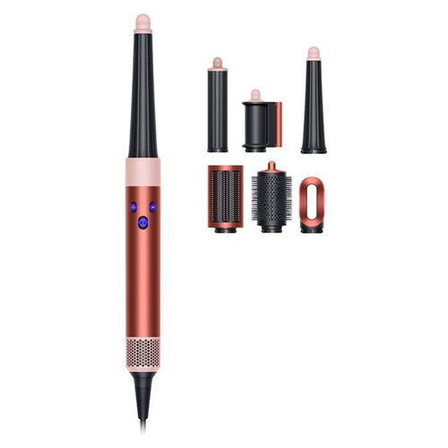 Máy Tạo Kiểu Tóc Dyson Airwrap Straigt Wavy Complete Hair Styler Màu Đen Phối Hồng