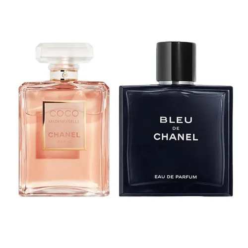 Combo Nước Hoa Chanel Bleu EDP 100ml + Chanel Mademoiselle EDP 100ml