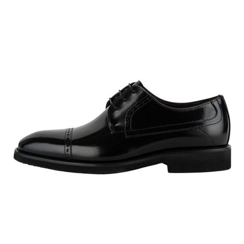 Giày Da Nam Giovanni Derby GSH0147-1 Màu Đen Size 43