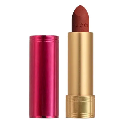 Son Lì Gucci Rouge À Lèvres Mat Limited Edition Lip 505 Janet Rust Màu Đỏ Gạch