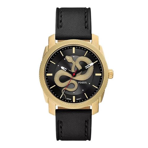 Đồng Hồ Nam Fossil Machine Watch FS6082 Màu Đen - Vàng