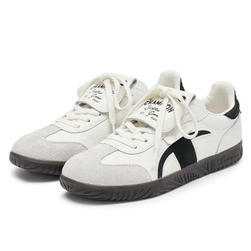 Giày Pickleball Champion Essentials T-Trainer Cream Black U4CFCTW14U3 Màu Trắng Đen Size 38