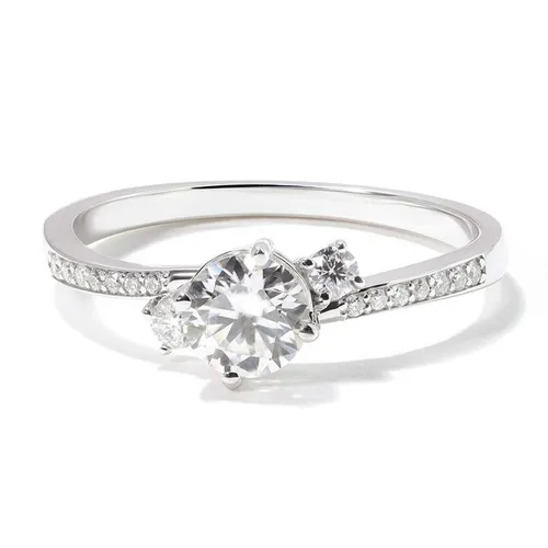Nhẫn Nữ Morina Elysian N3941 Màu Bạc Trắng