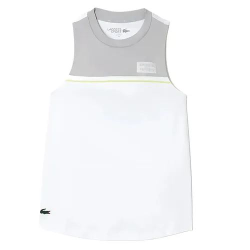 Áo Ba Lỗ Nữ Lacoste Women's Active Performance Tank Top TF1010 51 JA0 Màu Trắng Size 36