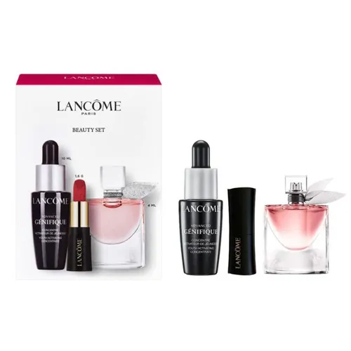 Set Nước Hoa + Serum + Son Môi Nữ Lancôme La Vie Est Belle Beauty 3 Món