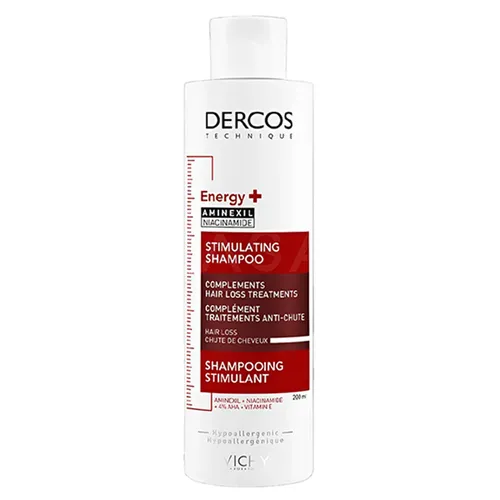 Dầu Gội Ngăn Ngừa Và Giảm Rụng Tóc Vichy Dercos Energising Aminexil Stimulating Shampoo Hairloss 200ml