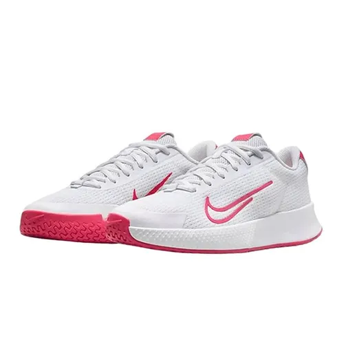 Giày Pickleball Nữ Nike Court Vapor Lite 2 DV2019 108 Tennis Màu Trắng Hồng Size 40