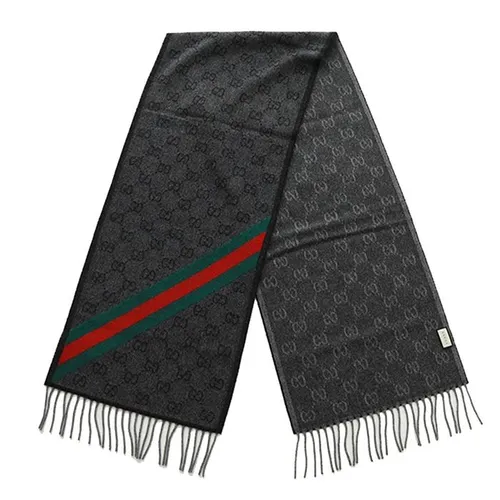 Khăn Quàng Cổ Gucci 570603 3G200 1466  Màu Đen Xám