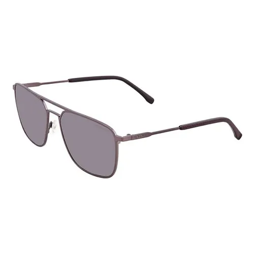 Kính Mát Unisex Lacoste Grey Square Unisex Sunglasses L194S 033 57 Màu Xám