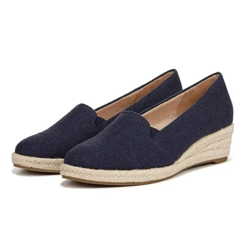 Giày Slip On Nữ Lifestride Kamilla Slip On Wedge Espadrille Màu Xanh Navy Size 37