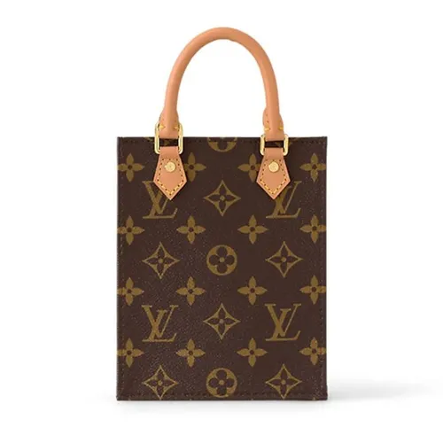 Túi Đeo Chéo Nữ Louis Vuitton LV Petit Sac Plat Bag M81295 Màu Nâu Đen