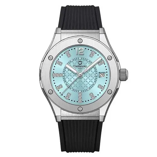 Đồng Hồ Nữ Carnival 8173L-VT-DCS-XT Màu Xanh Đen