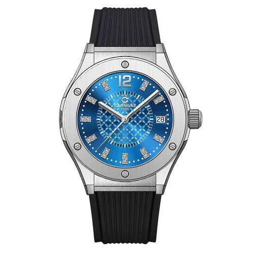 Đồng Hồ Nữ Carnival Quartz 8173L-VT-DCS-X (8173L) Màu Đen Xanh