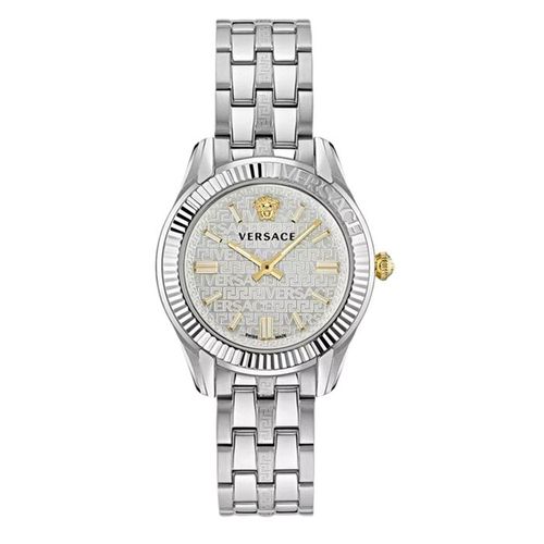 Đồng Hồ Versace Quartz Greca Time VE6C00323 Màu Bạc