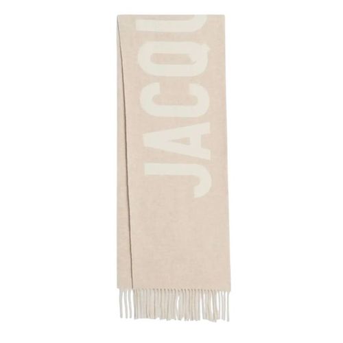 Khăn Quàng Cổ Nữ Jacquemus Beige Scarf Màu Be
