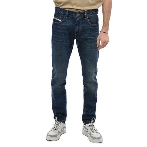 Quần Jean Nam Diesel Slim Fit 2019 D-Strukt Jeans Màu Xanh Đậm Size 30